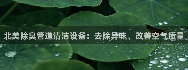 尊龙官网网站：北美除臭管道清洁设备：去除异味、改善空气质