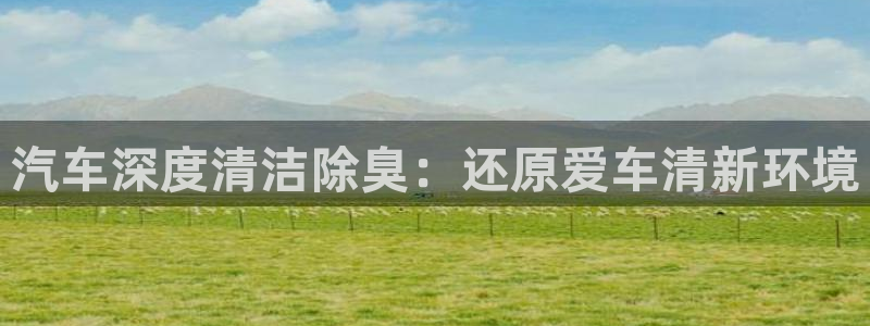 尊龙在线登录官网：汽车深度清洁除臭：还原爱车清新环境