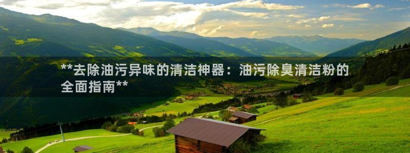 尊龙凯时的最新消息：**去除油污异味的清洁神器：油污除臭